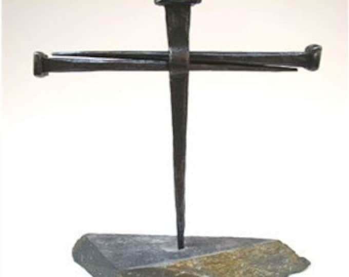 Nail Cross Sculpture