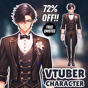 AANGEPASTE VTuber, VTUBER, Vtuber-model, Vtuber-commissie, Vtuber-ontwerp, Custom live2d, Live2D-modelcommissie, Rigging, Vtuber Female Male