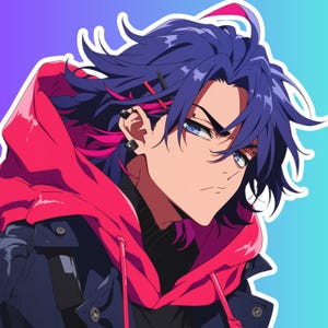 CUSTOM PFP, Pfp Anime, PFP Comission, Pfp for Twitch, Pngtuber pfp, Vtuber pfp, Profile picture, Pfp Discord, Custom chibi, Valentine Days