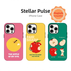 Bonita funda para teléfono con diseño de arte colorido, funda para teléfono Apple con dibujos kawaii, funda estética pastel divertida, regalo de moda, iPhone 11, 12, 13, 14, 15, 16 Pro Max