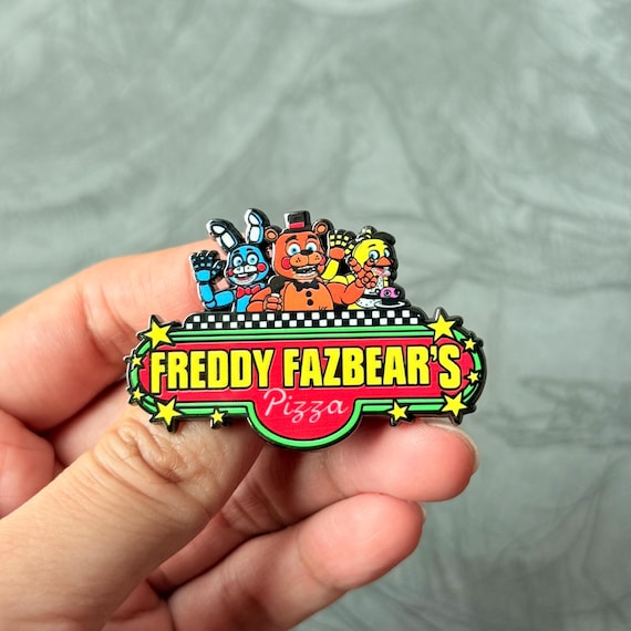 Five Nights at Freddy's Badge, Fnaf Cosplay Pin, Video Game Pin