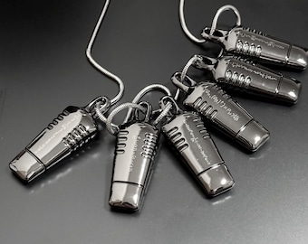 Sam Bridges Q-pid 2 Gen Inspired Video Game Necklace, Gift for gamers, DS2 Cosplay Necklace