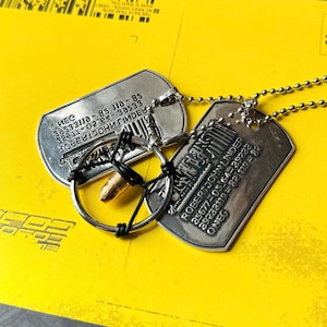 Collana con videogioco Cyberpunk Silverhand Bullet, regalo per giocatori