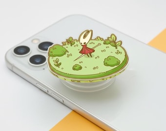 Hollow Knight Silksong Magnetic Grip, Phone Grip Holder, Phone Charm, Phone Stand, Phone Base, Cute Phone Accessories
