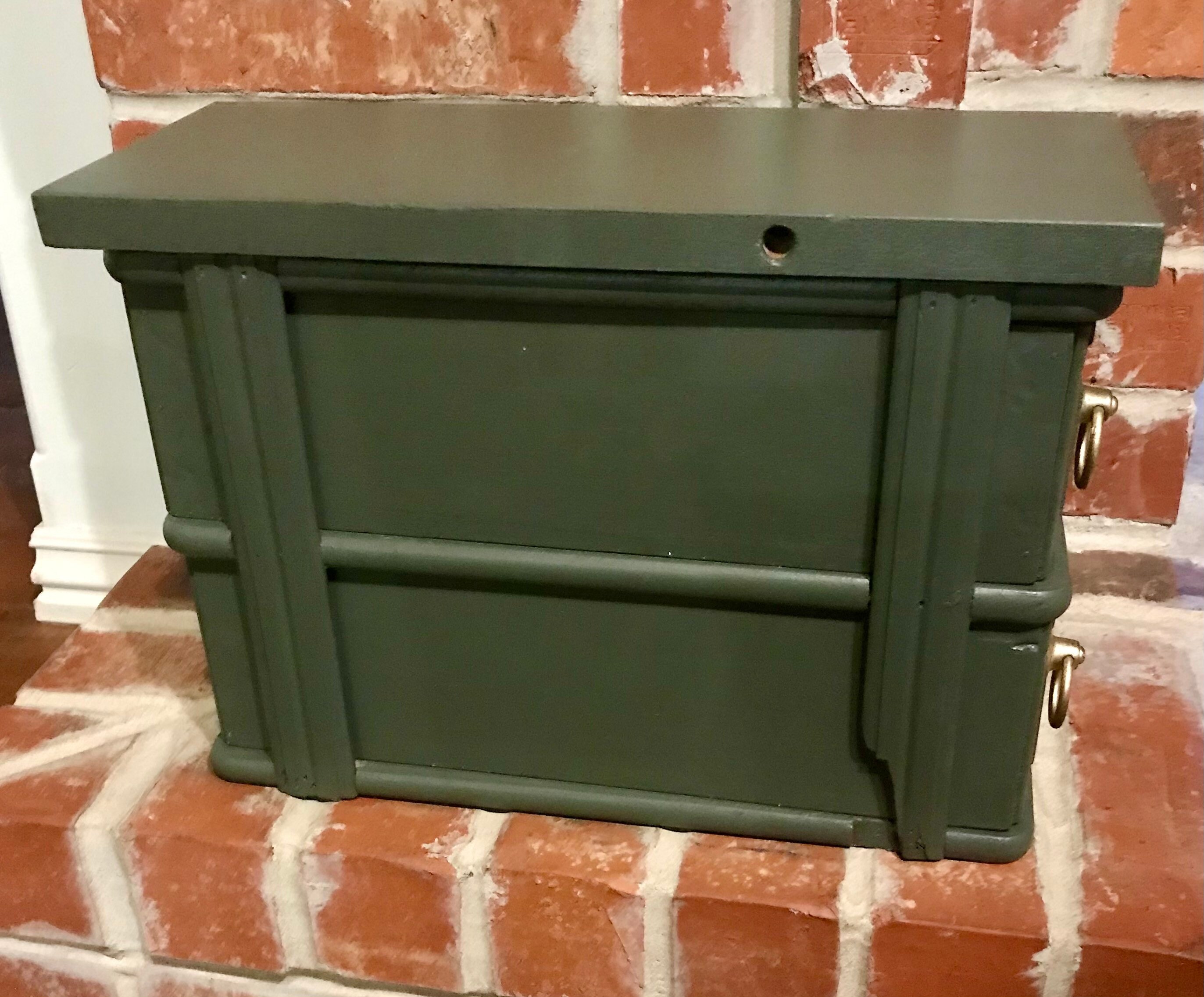 Cajón de la máquina de coser Vintage gabinete reutilizado | Etsy