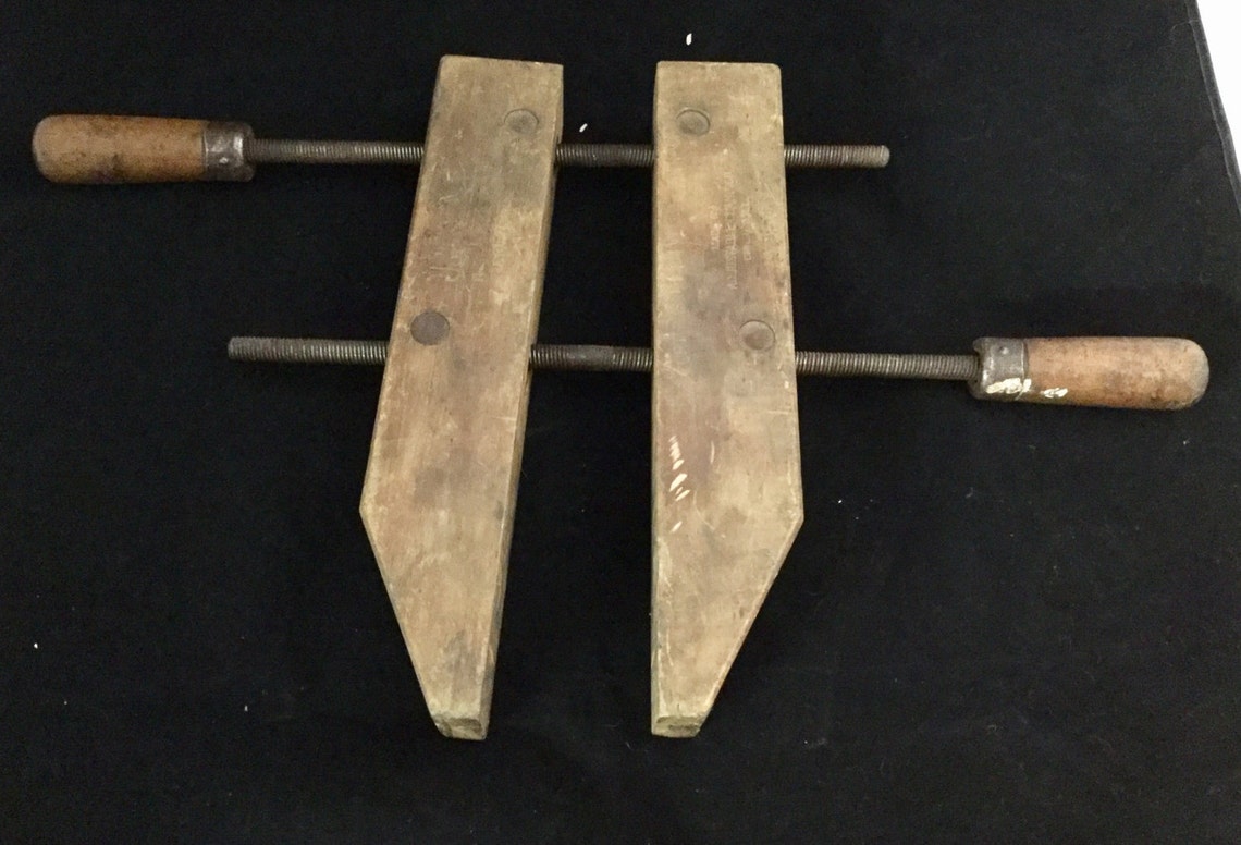 Wood Vise Industrial Clamp Tool Etsy