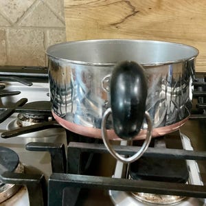 Revere Ware Copper Bottom, 2 quart, Sauce Pan, Copper Bottom Pots and Pans, Revere Ware  Pot, Vintage Revere Ware