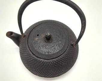 Traditionele vintage Japanse tetsubin gietijzeren theepot