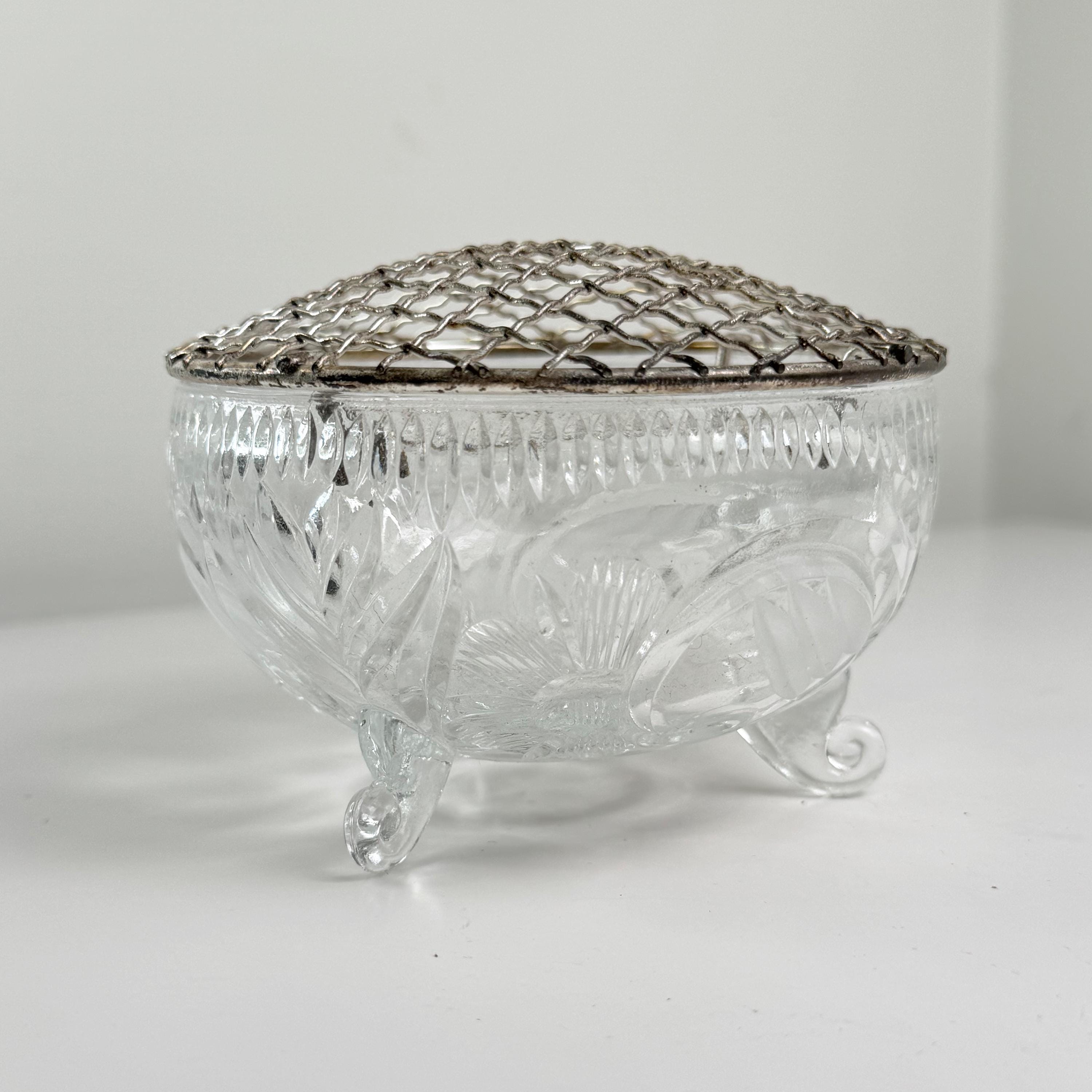 Stuart Crystal Rose Bowl - Etsy Canada