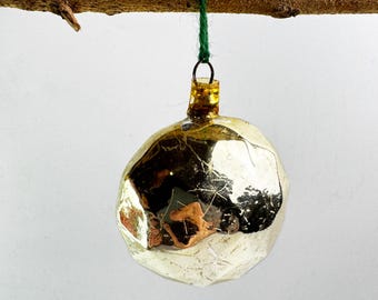 フランスアンティーククリスマスオーナメント、ガラスオーナメント8個