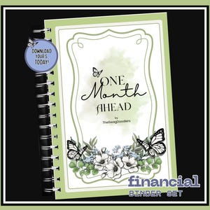 One Month Ahead Personal Finance Bundle - Printable Budgeting Tool, A5 Savings Binder Accessories, Budget by Paycheck, DIY Wealth Builder