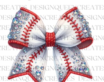 Baseball bling Coquette Bow PNG, baseball season PNG, sports png, baseball PNG, bling baseball png, shirt png, png files, digital png.