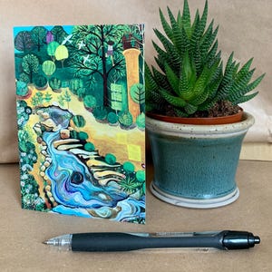 Kunstdruck Geburtstagskarte | Einzigartige Grußkarte von Lisa MacDonald | Perfekt für Geburtstage, Dankesnotizen und besondere Anlässe | 11cmx16cm