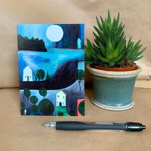 Kunstdruck Geburtstagskarte | Einzigartige Grußkarte von Lisa MacDonald | Perfekt für Geburtstage, Dankesnotizen und besondere Anlässe | 11cmx16cm