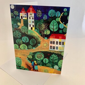 Kunstdruck Geburtstagskarte | Einzigartige Grußkarte von Lisa MacDonald | Perfekt für Geburtstage, Dankesnotizen und besondere Anlässe | 11cmx16cm