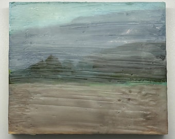 Highway 119 — original encaustic landscape