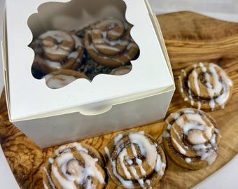 Cinnamon Rolls Wax Melts – Set of 4 | Cozy Bakery Scent