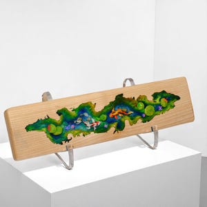 Handmade Resin Koi Fish Wrist Rest – Artistic Wrist Rest For Mechanical Keyboard, High-end Work & Gaming Accessories,gift for him
