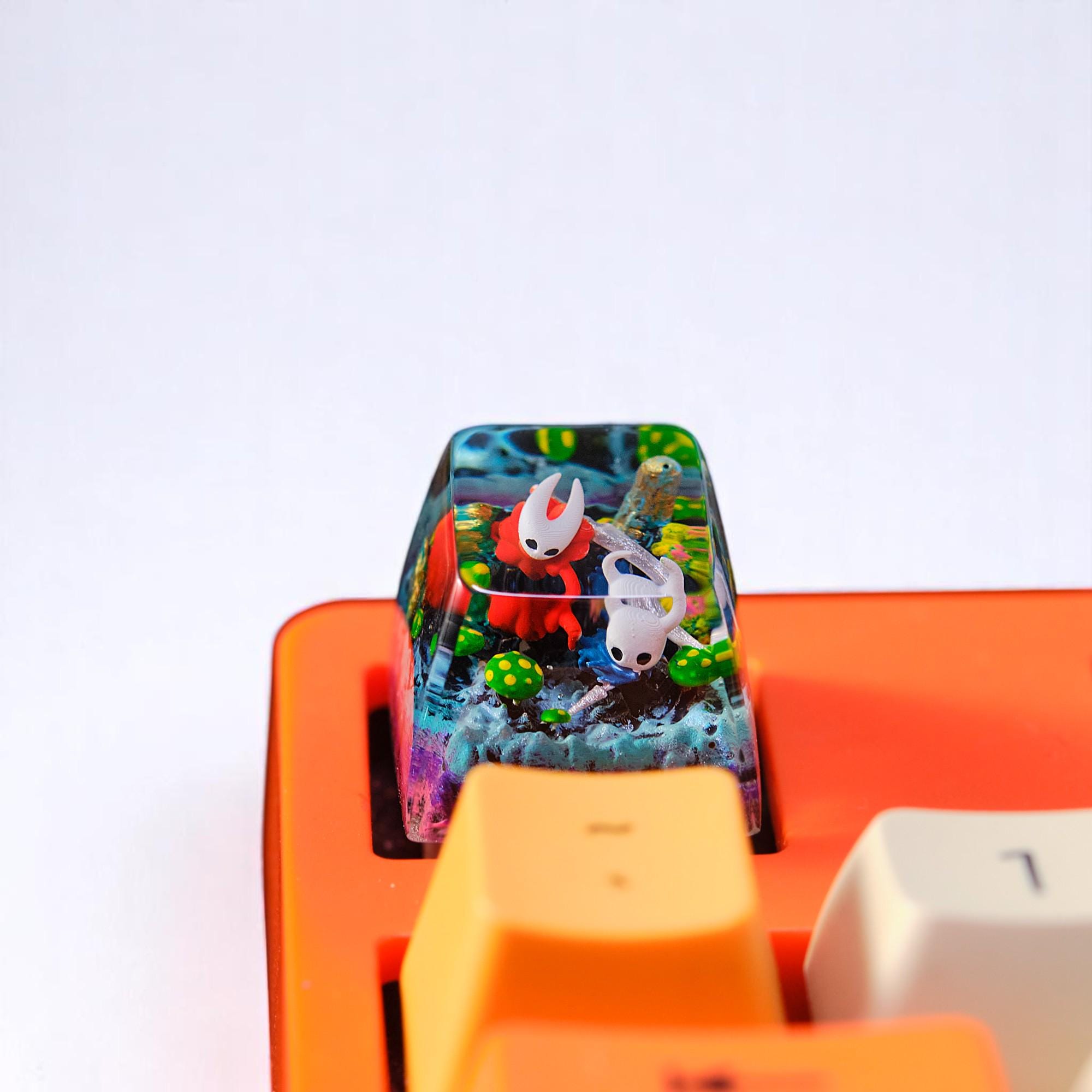 Knight-inspired Artisan Keycap – Handmade Resin Keycap for Mechanical ...