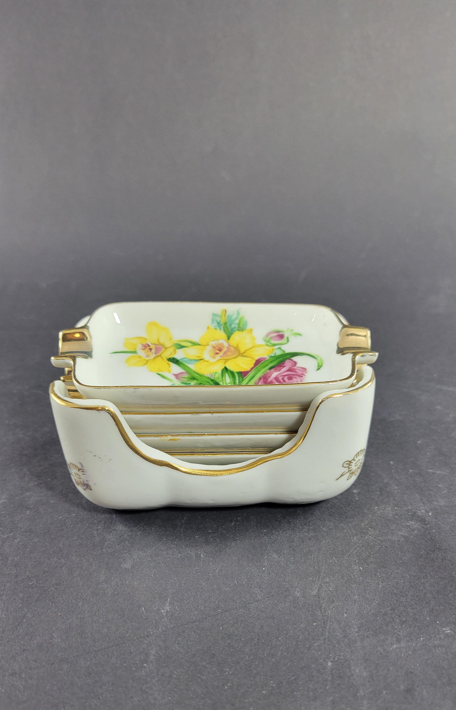 灰皿　骨董品 Vintage Porcelain Ashtray - Etsy