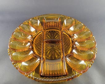 L.E. Smith deviled egg and relish tray