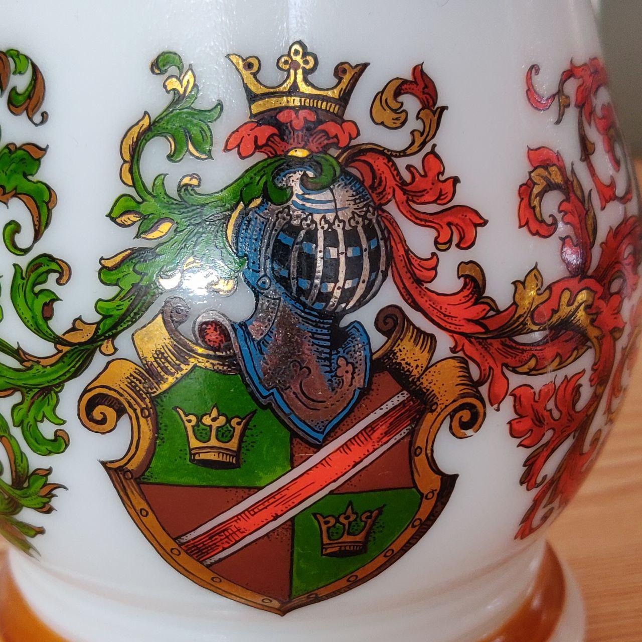 ヴィンテージ BMF 西ドイツ ビールジョッキ（オルゴール蓋付き