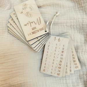 Kleine 1x1 houten leertafel