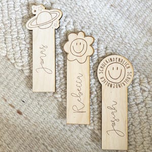 Bookmark child, schoolchild, reading aid
