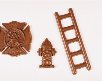 Ten-Chocolate fireman gift set