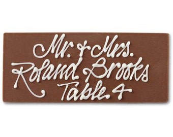 Chocolate Place Card