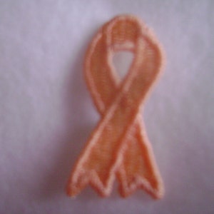 Cancer Awareness Ribbon Embroidered pins, READY TO SHIP image 2