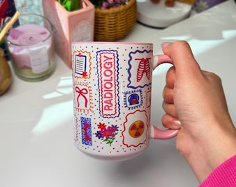 Radiology Coffee Mug – Colorful Medical Icon Gift