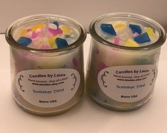 Summer Time scented container candles