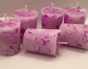 Love Spell scented hand poured votives