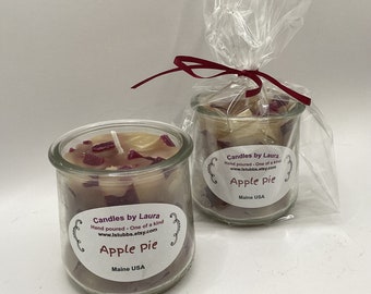 Apple Pie scented container candles