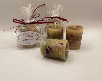 Apple Pie scented votives