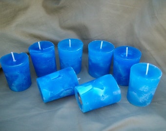 Maine Blueberry votive candles hand poured scented