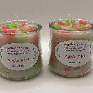 Apple Peel scented container candles image 1