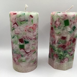 Christmas Cheer scented pillar candle