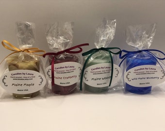 Maine scented votive candles gift set of 4