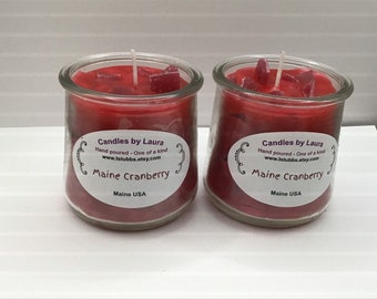 Maine Cranberry scented container candle
