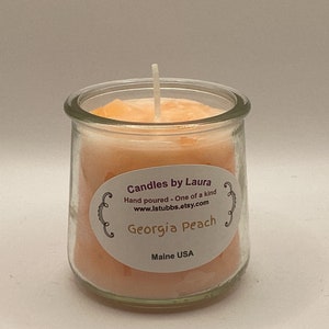 Georgia Peach scented container candles