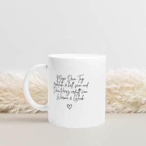 Tasse mit inspirierendem Spruch – Positive Botschaft für deinen Morgenkaffee – Geschenkidee für Freunde, Familie & Kollegen – 11oz Becher