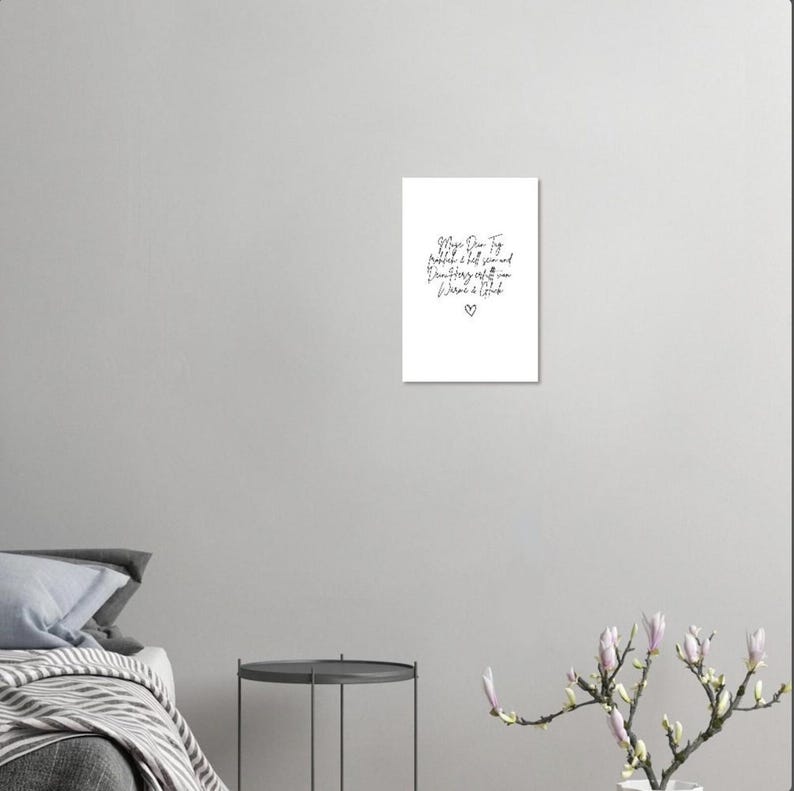 May include: Black and white printable art print with the text "May your day be filled with sunshine and rainbows and love." with a small heart symbol at the end.