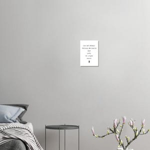 Zelfliefde poster met hart, affirmatie muurfoto mindfulness, cadeau vriendin, positieve spreuken decoratie, premium papier poster, poster spreuk afbeelding 10