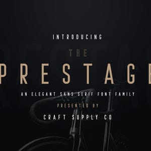 Prestage Font, Elegant font, Calligraphy font, Modern Font, Commercial Use, Canva font, Display font, Fancy font, Script font, Font