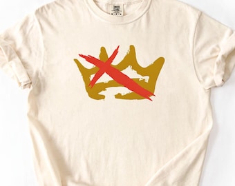 No Kings in America But Jesus Shirt, Pro Democracy Shirt, Political Shirt, Protest Shirts, Nope Kings Shirt, Jesus Is King