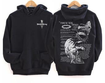 Forgive Them Father Christian Hoodie: Christian Graphic Streetwear, Crown Of Thorns Christian Bible Verse Shirt, Jesus Cross Religious Gift