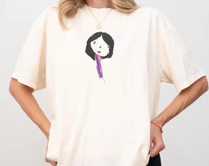 Unique Wearable Artwork Gift, Indie Graphic Comfort Colors T-Shirt, Indie art shirt