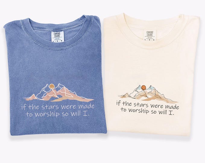 Christian Worship Shirt, Inspirational Bible Quote Tee, Bible Inspired Shirt, Christian Gift